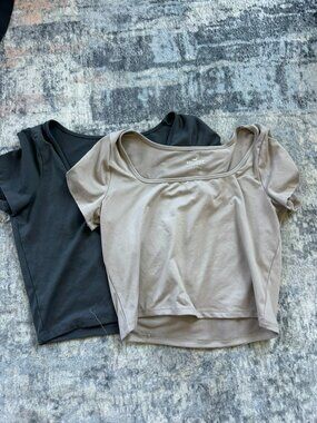 Hollister Soft Scoop Crop Tee Bundle